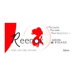 étiquette produit cosmétique soin visage2